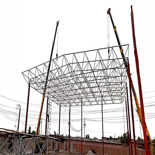 Space Frame structure at VENUS CARPET FACTORY Project by Capston Pakistan